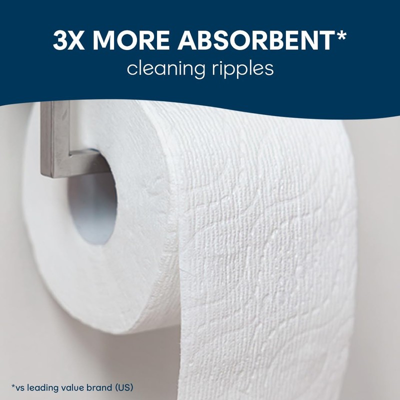 Cottonelle Ultra Comfort Toilet Paper with Cushiony CleaningRipples Texture, 12