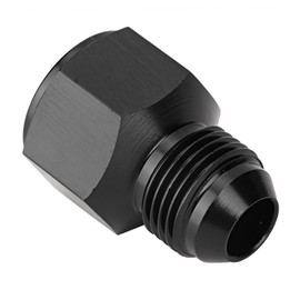 Gatuida Inner Outer Adapter Reducer Connector Black Conversion Screw for Lines Easy Install Material for Automotive Applications