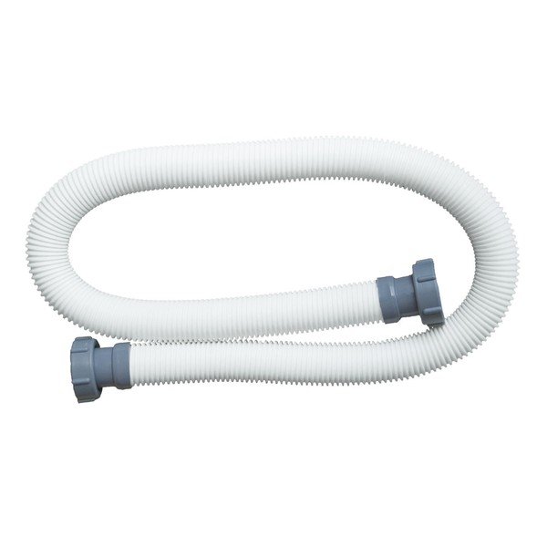 Intex swimming pool hose with fitting 2 inch internal thread, grey, ø 38 mm x 150 cm