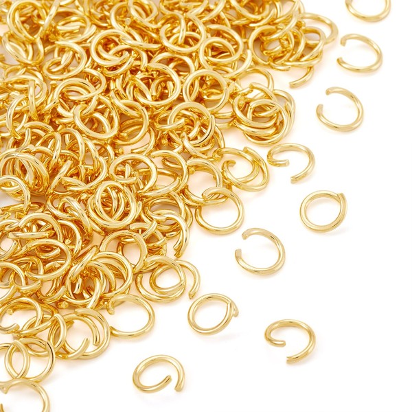 Craftdady 200pcs Stainless Steel Jump Rings 7mm Strong Metal Open