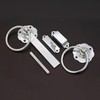 Heavy Duty Plain Ring GATE Latch Bright Zinc Plated Quality