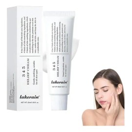 345 Relief Cream, Crema Hidratante Facial Coreana, 345                                                                                                