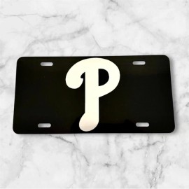 Unbranded Philadelphia Phillies Aluminum Laser Engraved Front License Plate! Looks Great!