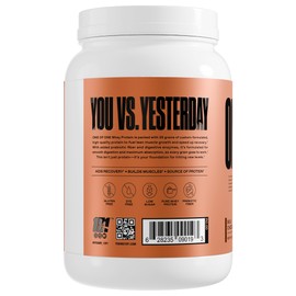ONE OF ONE Whey Protein Powder – 25g Whey Protein Concentrate with Digestive Enzymes, Gluten Free, Low Carb, Post-Workout Recovery – Milk Chocolate Flavor, 2lb
