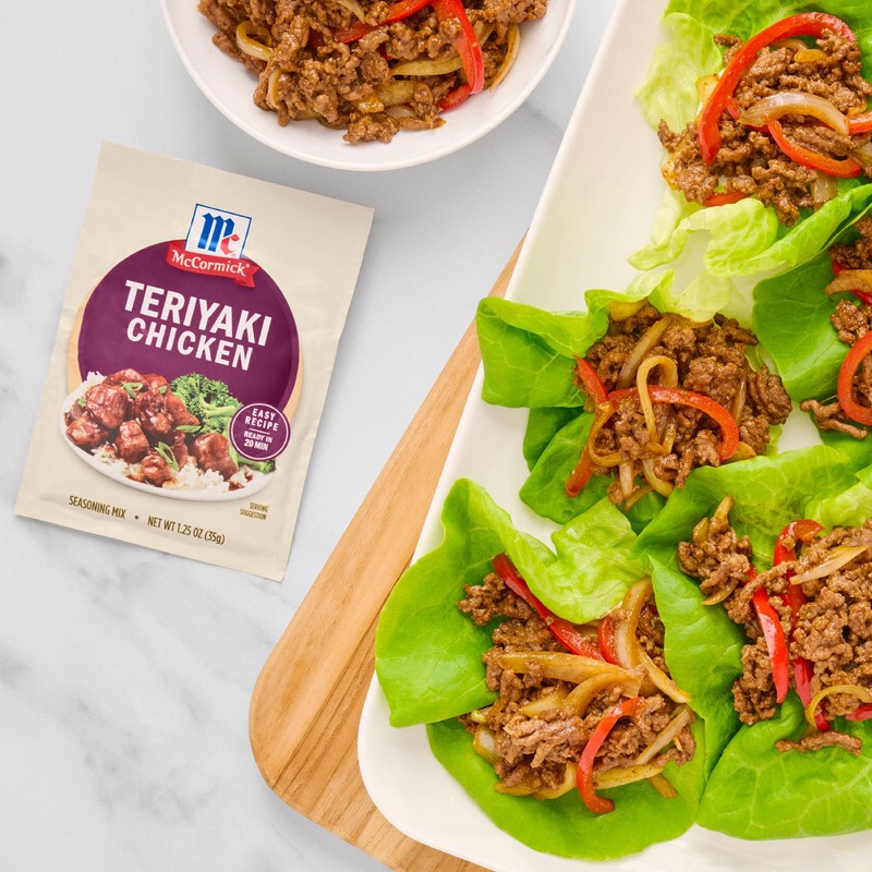 McCormick Instant Pot Teriyaki Chicken Seasoning Mix, 1.25 oz (Pack
