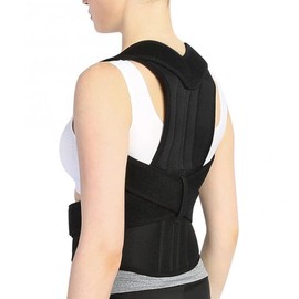 HIONJIN 등받이 보조기 눈에 보이지 않게 조절 가능한 허리 보호대 2XL [2XL] HIONJIN Back Support Invisible Adjustable Waist Protector 2XL [2XL]