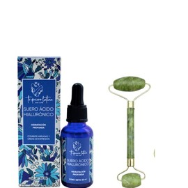 TQL  Kit Serum Acido Hialuronico  Rodillo Jade Hidratacin Profunda  Rostro Relajado  Envejecimiento Prematuro  Arrugas y Lneas de Expresin  Skin Care 