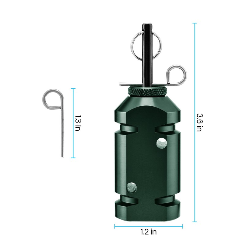 Haoguo Camp Security Perimeter Trip Wire Alarm, Camping Safety Alarm,