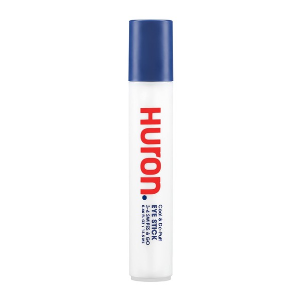 Huron Eye Stick - Under Eye Roller for Puffy Eyes, Dark Circles, & Fine Lines - Refreshes, Energizes, & Moisturizes on Contact - Fragrance-Free - Vegan, Cruelty-Free, Made in the USA