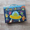 Touch and Feel Puzzle and Board Book Set - Monsters
