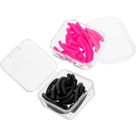 2 Cajas Almohadillas de Silicona para Rizador de Pestañas, Rosa Repuestos de Recambio, Alta Elasticidad, Uso Cómodo y Fácil de Cambiar