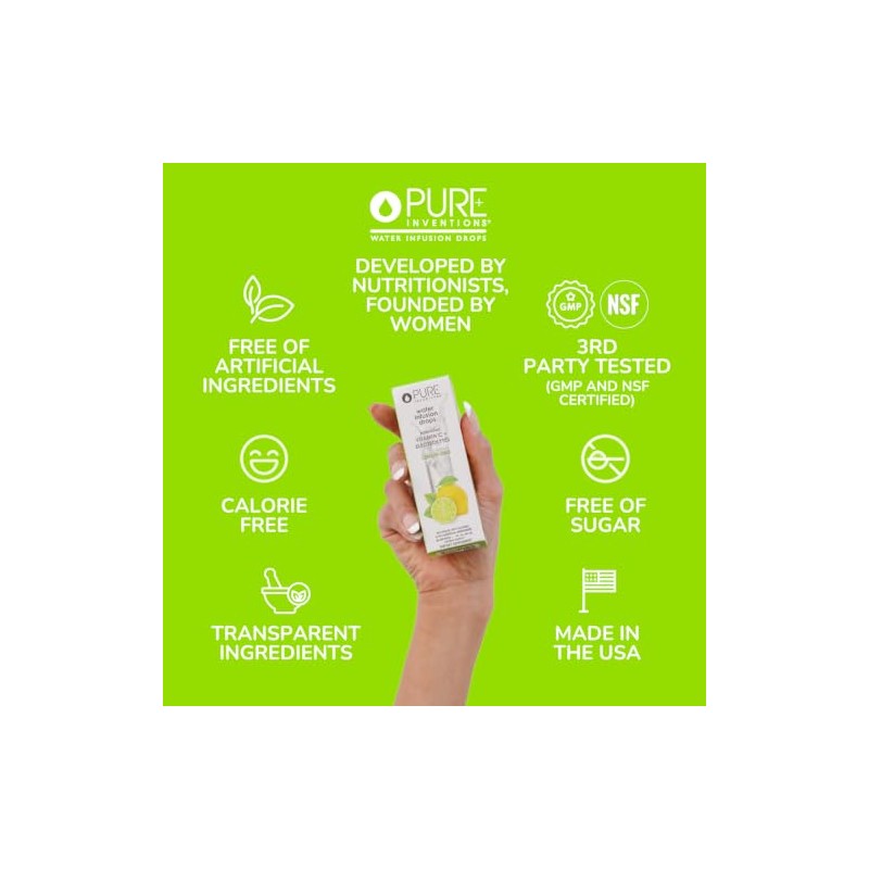 Pure Inventions- Antioxidante Vitamina C Electrolitos Sabor a Lima Limón