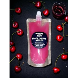 Squeezable Highly Scented Squeeze Wax Melts for Long-Lasting Home Fragrance Unique Wax For Warmer Tarts with Strong-Smelling Bakery Scents (Black Cherry Merlot)