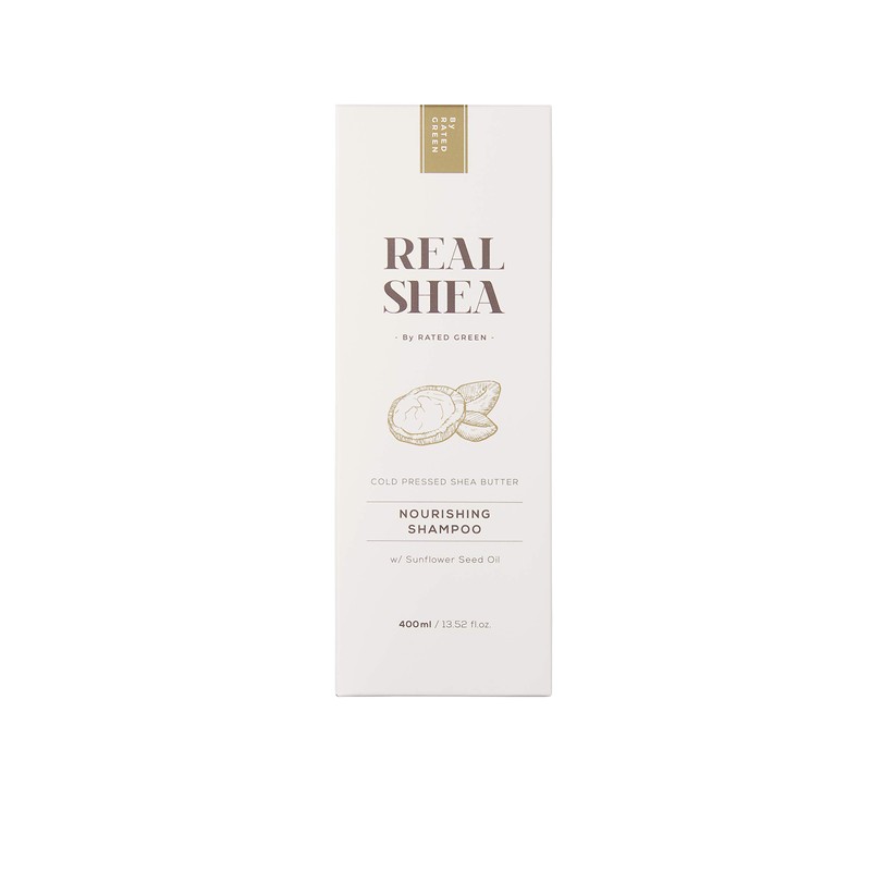RATED GREEN Real Shea Butter Nourishing Sh 400 ml 350