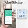 eMylo Zigbee Temperature Humidity Sensor, Hygrometer Thermometer Monitor with App