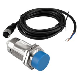 Heschen M30 Inductive Proximity Sensor Switch Non-Shielded Type LJ30A3-15-J/EZ-G Detector 1-15mm 90-250V AC 400mA Normally Open (NO) 2 Wires