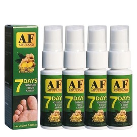 AIFUFAND Foot Spray, Feet Callus Remover, Foot Care Dry Feet, Plantar Moisturizing Deodorant, Waterproof Foot Scrubber File, Pedi Foot Care for Dead, Hard Cracked Dry Skin Manicure Nail Nail Care Cutics Nail Art:_For Family ( 4PACK)