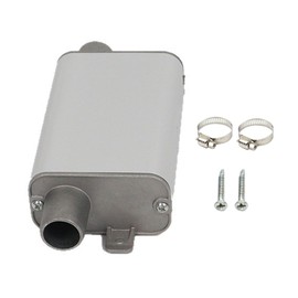 Exhaust Muffler | Parking Heater Muffler | Accessories Noise Reduction Aluminum Alloy Silencer for Automotive Noise Reducer Parking Truck Auto Vehicle Air Heater