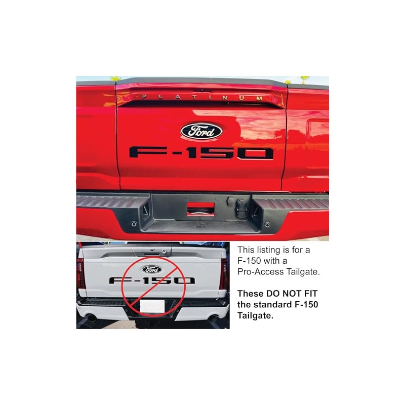 Eurosport Daytona- Compatible with 2024-Current, Ford F150 Pro Access Tailgate