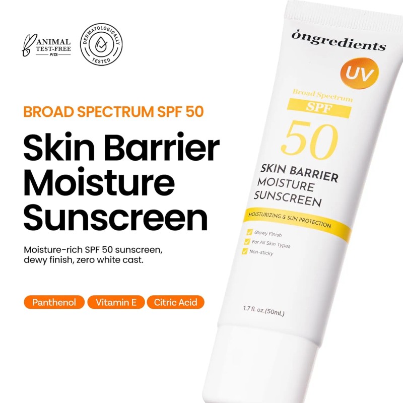 Ongredients [Ongredients]Skin Barrier Moisture Sun Cream