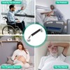 TNOMSNO Grab Bars for Seniors, 30 cm Non-Slip Grab Rail