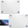 MOTAIN Rideshare Sign/Parking Permit Clear Sun Protection Holder - 2