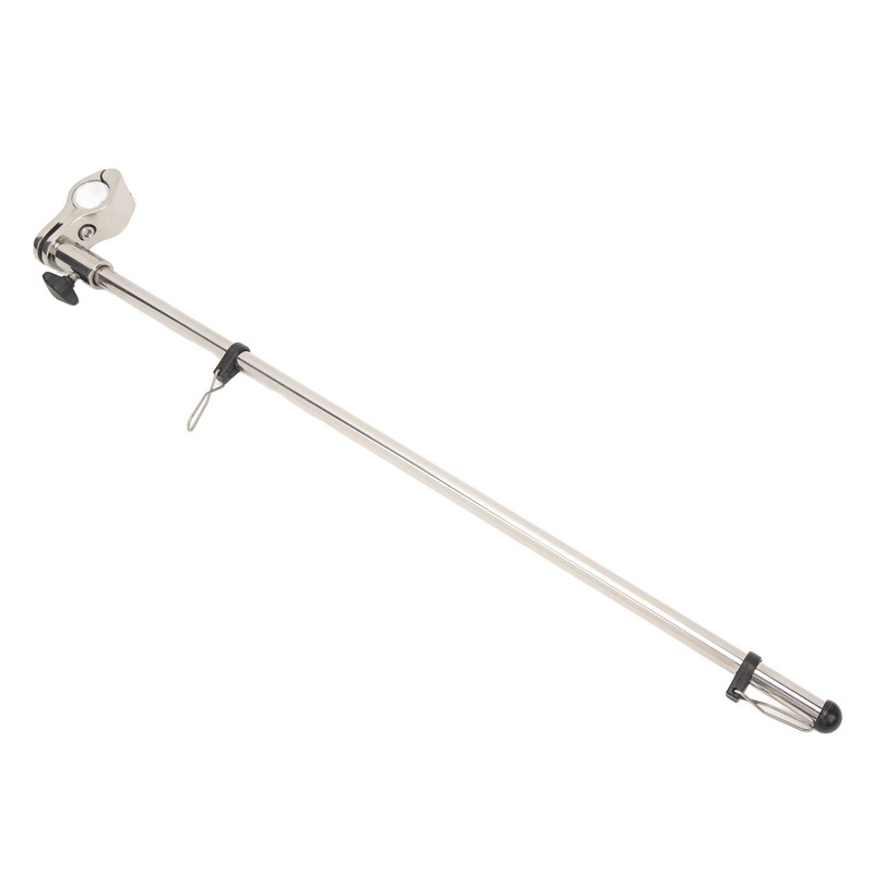 Marine Grade Rail Mount Flag Pole 560mm Stainless Steel Flag