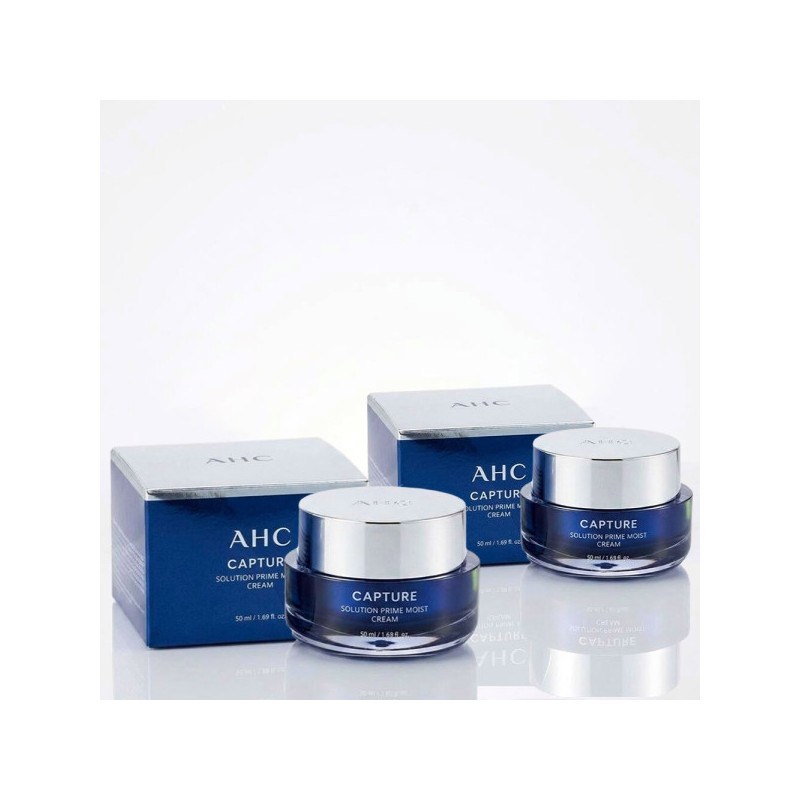 AHC Capture Solution Prime Moist Cream 50ml 2 x Watery