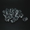 Savagrow 20pcs Mini Cabinet Round Knobs Acrylic Clear Ball Shape