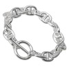 Thick Chain Bracelet, Men's, Women's, Mantle Bracelet, Silver, Silver Color,