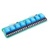KNACRO 8-Channel Relay Module High Low Level Triggering Optocoupler Isolation