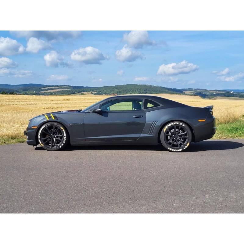 SDeelCase Black Decklid Wing Gurney Flap Wickerbill For 10-13 Chevy
