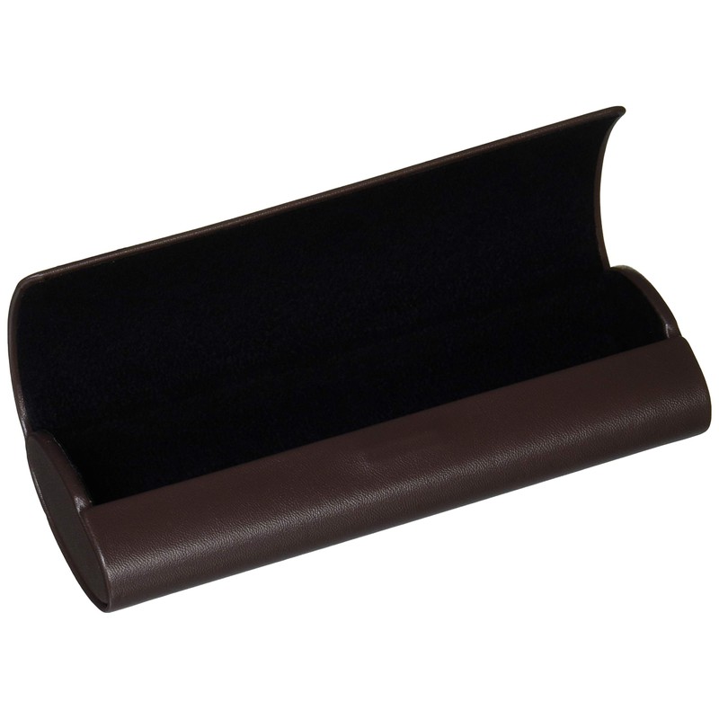 Tccase HYW-1B-1 Glasses Case, Brown, Hard, Magnetic