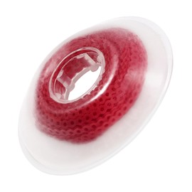 Annhua Dental Orthodontic Elastic Rubber Band Power Chain for Braces, Long Sizes - 23# - 15ft/Roll (Red))