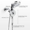 SR SUN RISE 8-Spray 2-in-1 Dual Shower Head with Handheld,