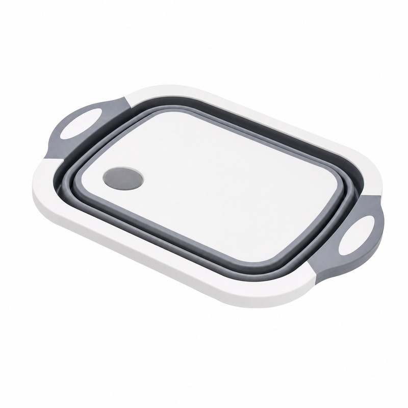 Collapsible Wash Basin for Kitchen & Travel – Foldable Plastic