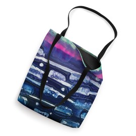 Moody Pink and Purple | Abstract Art | Eclectic Decor Tote Bag