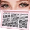Wispy Anime Fairy Lash Cluster Refills, D Curl Fluffy Layered