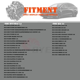 UF651 Ignition Coil Pack 27300-2E000 and Iridium Spark Plugs 18851-11070 Set of 4 Fit For Hyundai Tucson,Elantra,Elantra GT/Coupe 2012-2020&Kia Soul,Forte,Forte 5/Koup 2012-2019 1.6L 1.8L 2.0L 2.4L L4