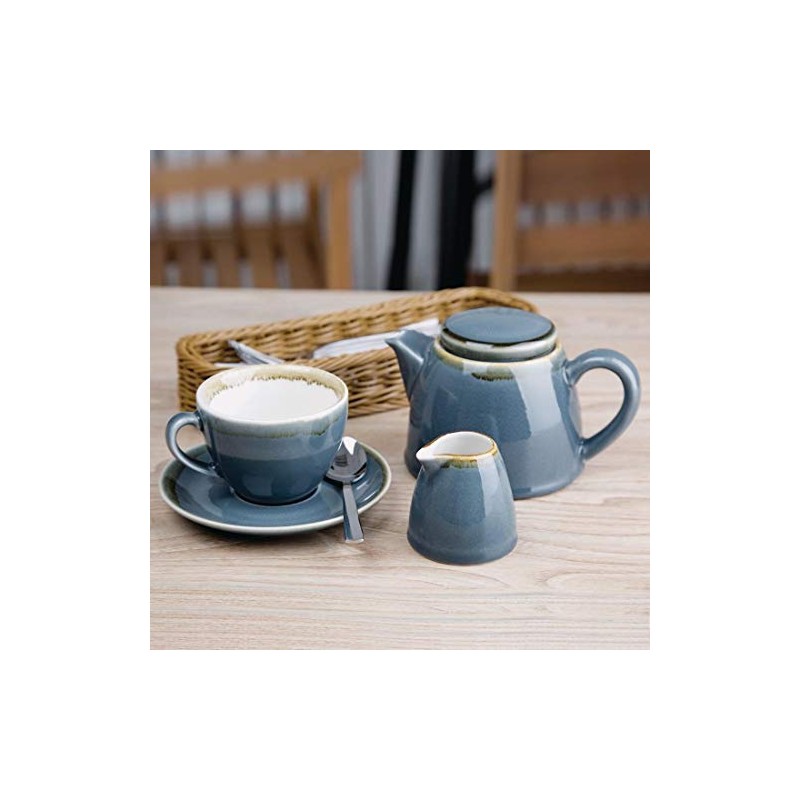 Olympia Kiln Milk Jugs Ocean 96ml (Pack of 6)