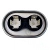 Vanguard OV-7.5-370 Oval Run Capacitor, 370 VAC, 7.5 µF, 50-60Hz,