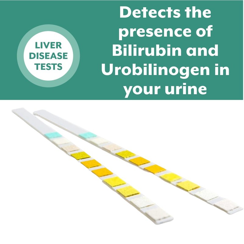5 x Home Liver Disease Function Urine Health Check Tests
