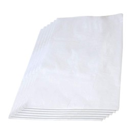 Medium White Tissue Paper Sheets - Thick Tissue Paper for Packing Clothes in Medium 45 x 70cm Size - Acid Free Tissue Paper Sheets for Packaging, Art Collection and Large Gift Wrap - 25 Sheets