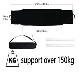 Semi Truck Day Cab Hammock,Portable Truck Bed Sleeping Platform Maximum 400LB,Breathable Material 104 inch Extended Multi-Functional Truck Hammock