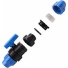 Suinga Ball Valve for PE Pipe 25 mm Plastic Ball