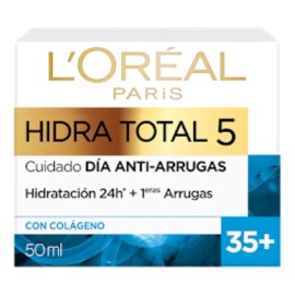 Crema Hidratante Loreal Antiarrugas 35+ Hidra Total5 50ml