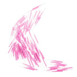 IWOWHERO 100Pcs Portable Interdental Brushes Gentle Tooth Cleaning Tool for Gaps Soft Bristles for Gum Care for Travel and Daily Oral Hygiene