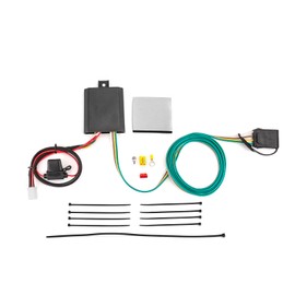 WeiSen Custom 4-Pin Trailer Wiring Harness Kit Towing Hitch Wiring Harness with Plug & Play Connector Compatible with Honda CR-V AWD 2017-2024 5th & 6th Gen