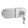 10~12mm Stainless Steel Glass Door Lock with Keys Open/Close Home