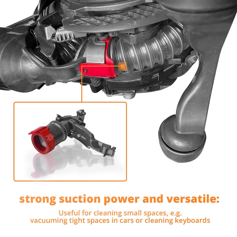 showingo 920682-01 Bottom Internal Hose Replacement for Dyson UP13 DC41